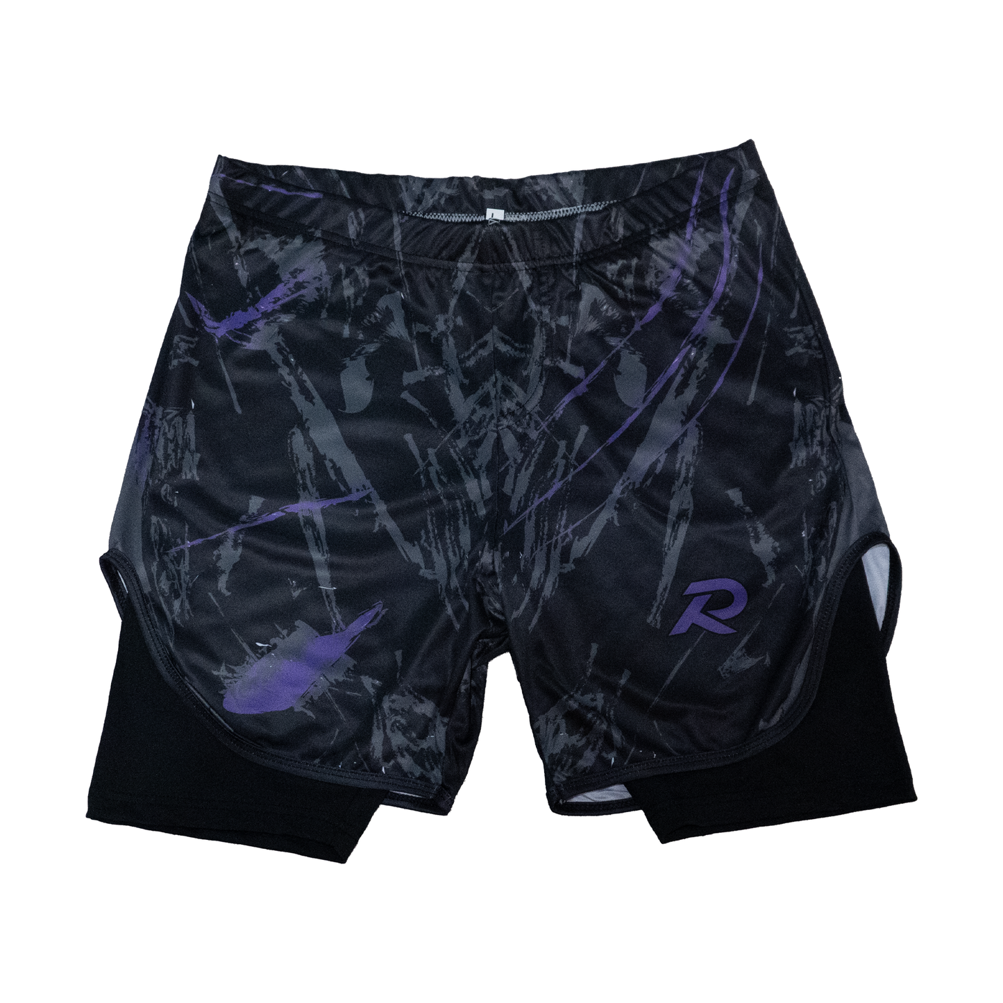 RELENTLESS Hybrid Performance Shorts - Royal Purple